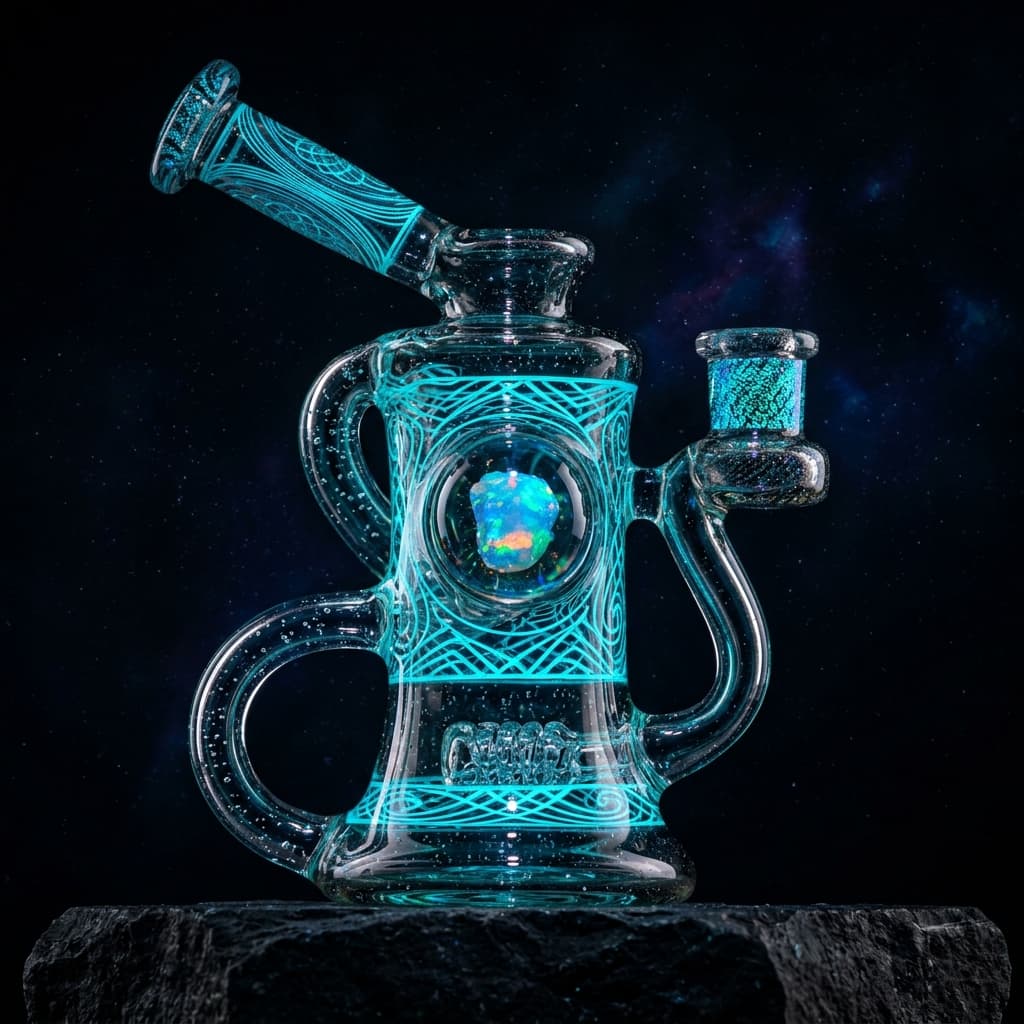 Crondo 619 Neon Dichroic Glass